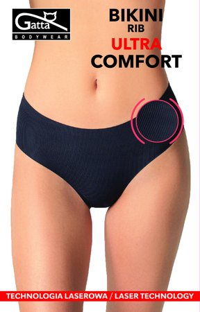 Трусики Gatta 41003 Bikini RIB Ultra Comfort, Бежевий, S