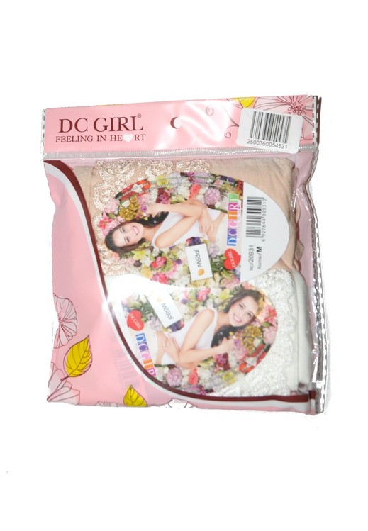 Трусики DC Girl 20931/wz.39 комплект 2 шт Modal, мікс, XL