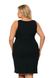 Сорочка Donna Sarah Plus 46-52, Чорний, 46