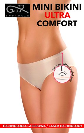 Трусики Gatta 41590 Mini Bikini Ultra Comfort, beige/бежевий, S