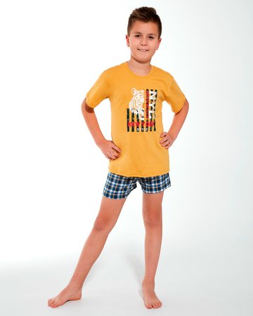 Пижама Cornette Kids Boy 281/110 Tiger 3, медовий, 122-128