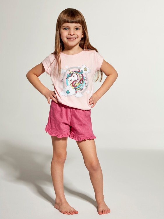 Пижама Cornette Kids Girl 459/96 Unicorn, Рожевий, 110-116