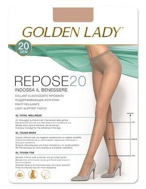 Колготки Golden Lady Repose 20 den, castoro (коричневий), 2-S