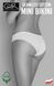 Трусики Gatta Seamless Cotton Mini Bikini 41595, white/білий, S