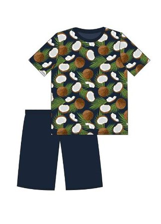 Пижама Cornette 323/144 Coconut, Синій, XL