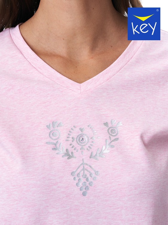 Пижама Key LNS 794 B23, рожевий-графітовий, XL