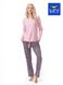 Пижама Key LNS 794 B23, рожевий-графітовий, XL