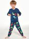 Пижама Cornette Kids Boy 593/142 Dino, Джинс, 110-116