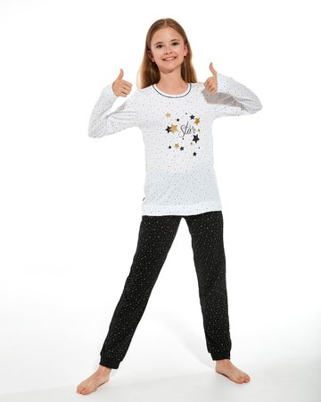 Пижама Cornette Young Girl 959/156 Star, Білий, 134-140