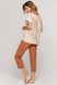 Пижама Cana 940, коричневий-візерунок, 3XL